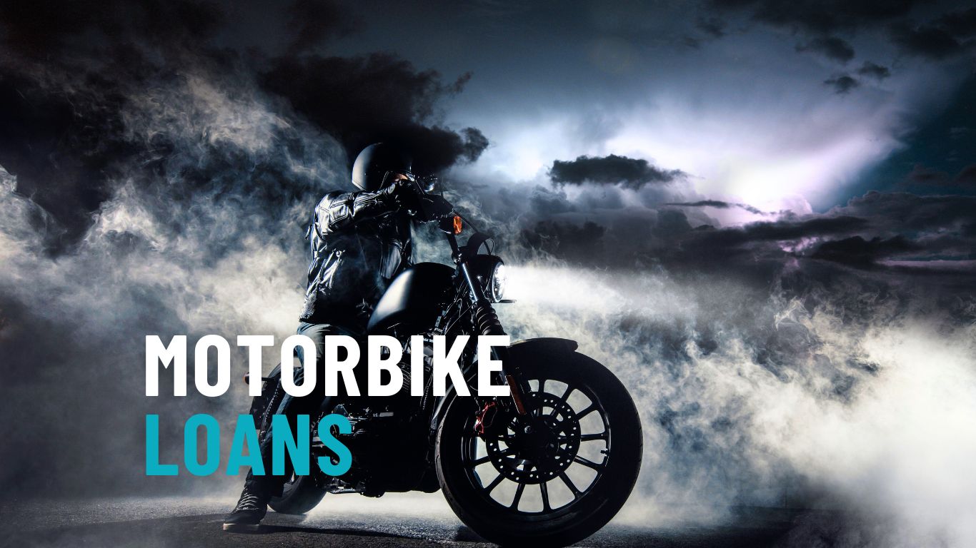 iCREDIT Motorbike Loans logo with a modern green and gray design, representing flexible financing options for motorcycles.
